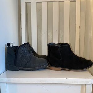 OshKosh B'gosh Black and Gray Kids Boots